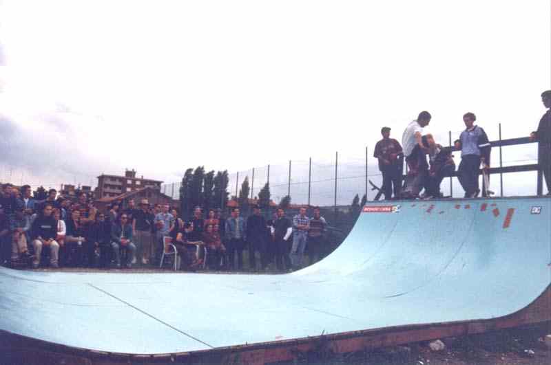 Old School Skateboard Ramp