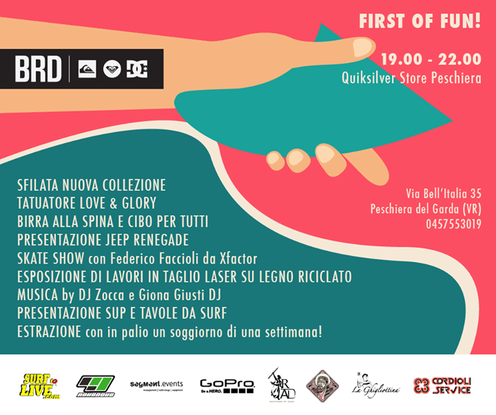 Demo al Quiksilver Store!